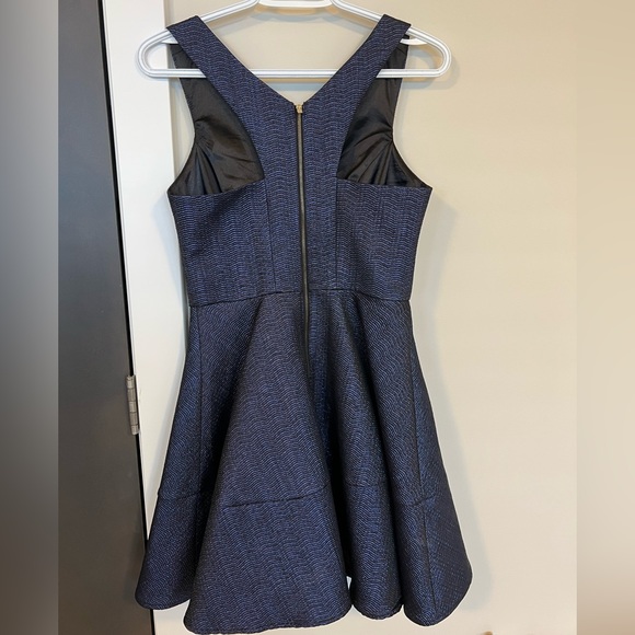 Express NYE XMAS mini dress. NWT size 4. Fit and flare style. - Picture 2 of 5